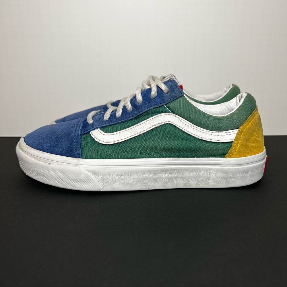Womens VANS Yacht Club Old Skool Multicolor Low Top Sneakers / Size 6 - Picture 4 of 10